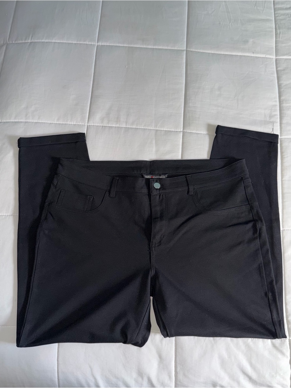 Black Women's Stretch Skinny Cropped Jeans - 3X